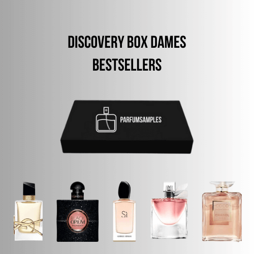Bestsellers for Her Discovery Box by Parfum Samples