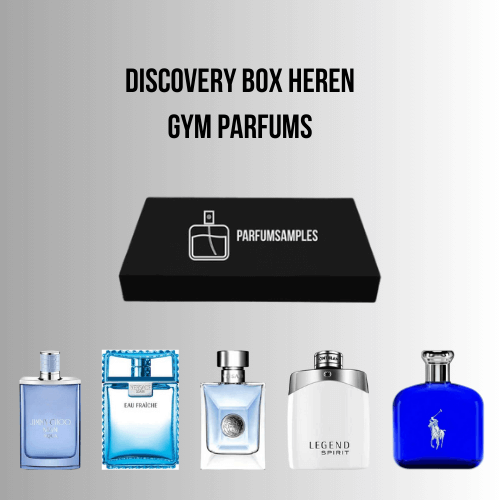 Gym Parfums Discovery Box Heren by Parfum Samples