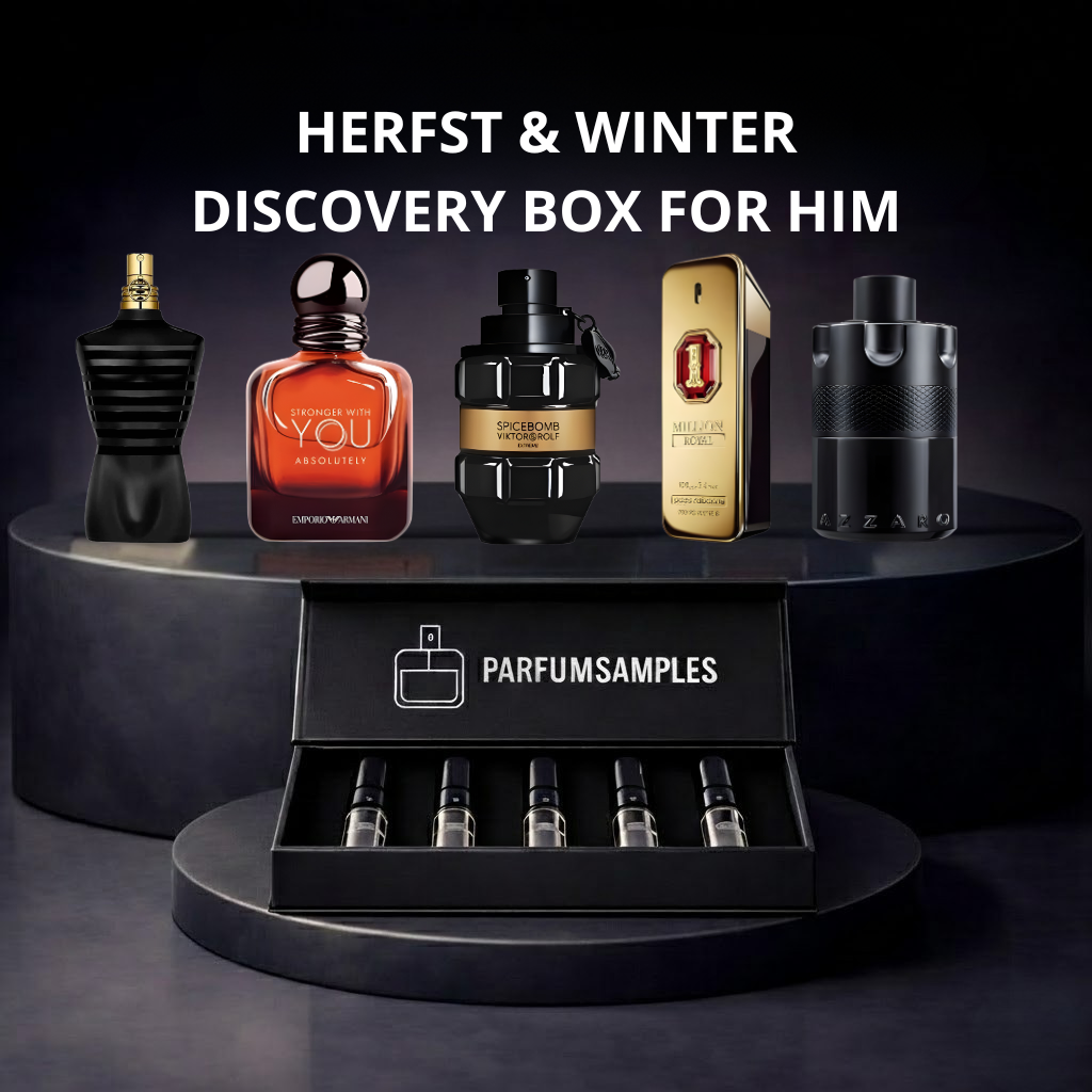 Discovery Box Heren Herfst & Winter Parfums – 5x2 ml Samples