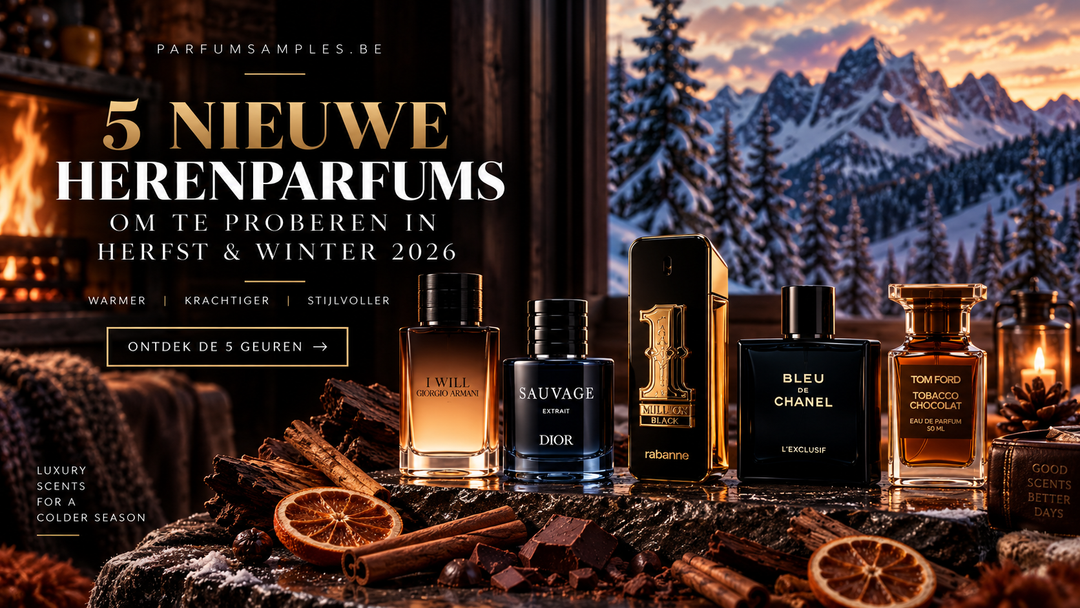 5 Nieuwe Herenparfums om te Proberen in Herfst & Winter 2026