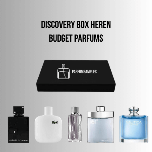 Budget Parfums Discovery Box Heren by Parfum Samples