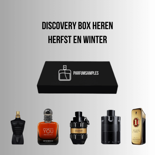 Afbeelding Discovery Box Heren - Herfst en Winter Parfums