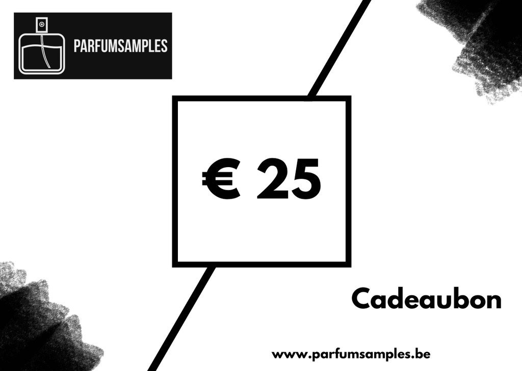 Sample Cadeaubon 25€ by Parfum Samples